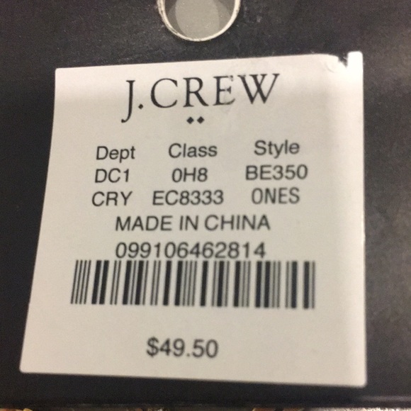 J. Crew Factory Crystal Two Layer Statement Necklace - Picture 8 of 8